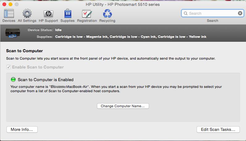 Hp Photosmart 7520 Scan Software Mac