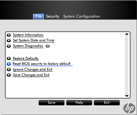 Solved: Reset BIOS Password EliteBook 8540w - HP Support ...